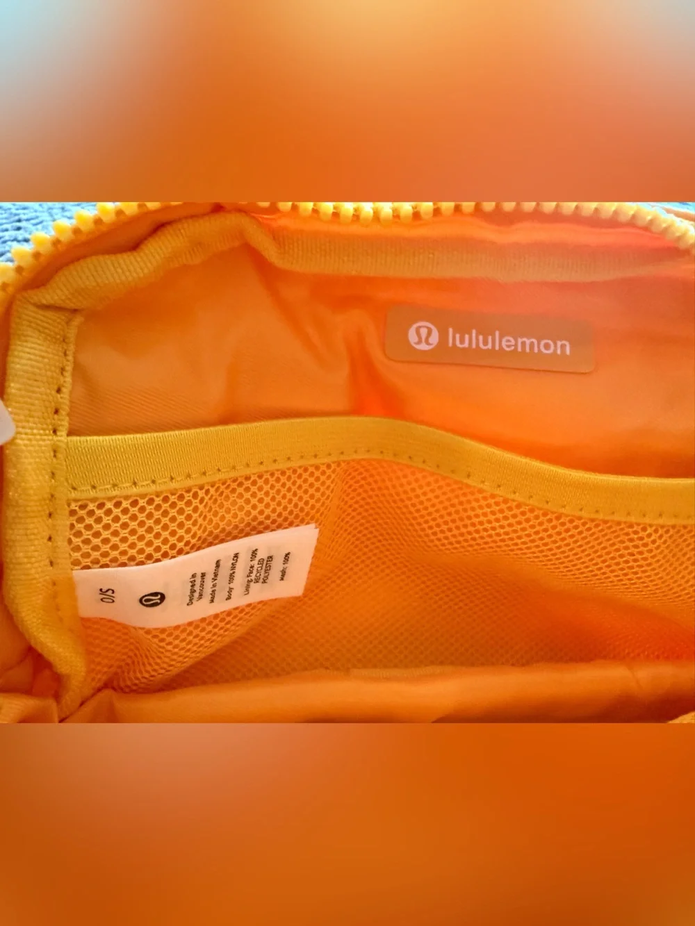 lululemon Everywhere Belt Bag 1L Yellow NWT LU9A2S